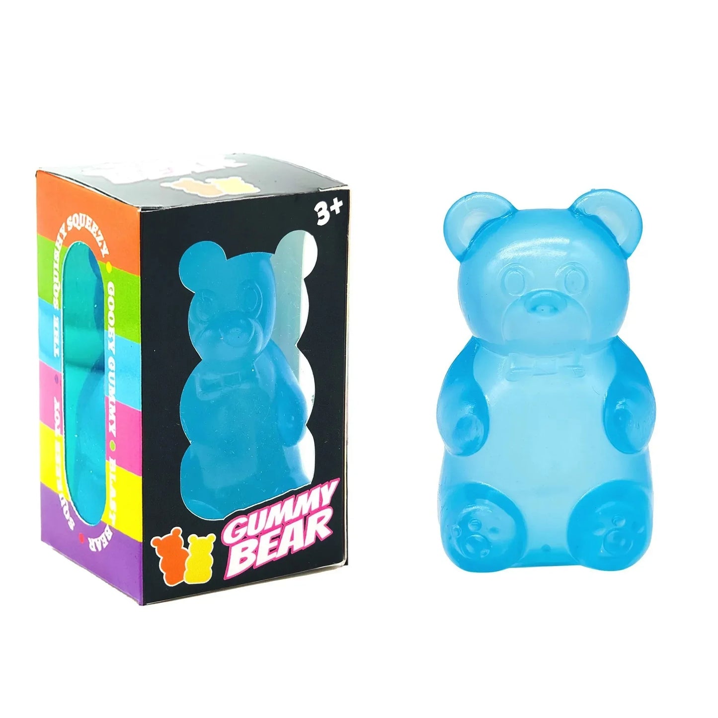 NeeDoh Nice Ice Baby - Squish Cube| Fidget Toy for Anxiety & Focus