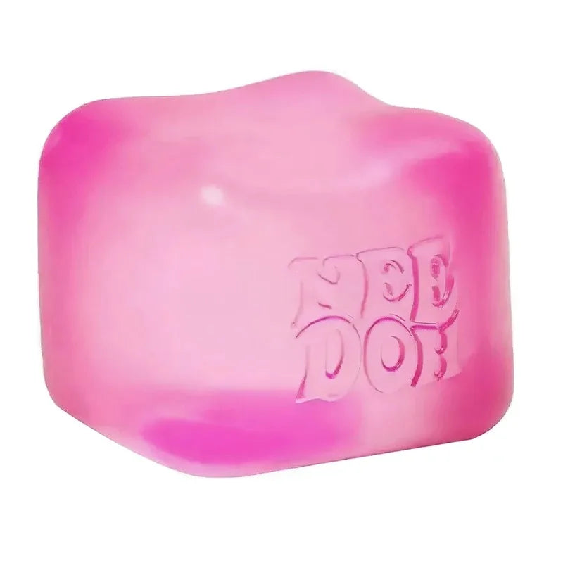 NeeDoh Nice Ice Baby - Squish Cube| Fidget Toy for Anxiety & Focus